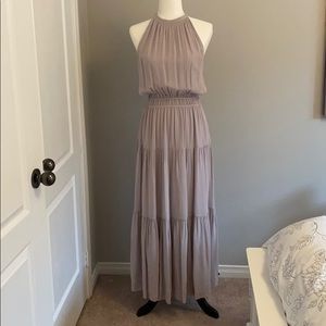 Aritzia - Wilfred Lilac halter style dress